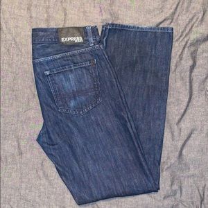 Express Mens Jeans Slim Fit Bootcut Rocco 32/32